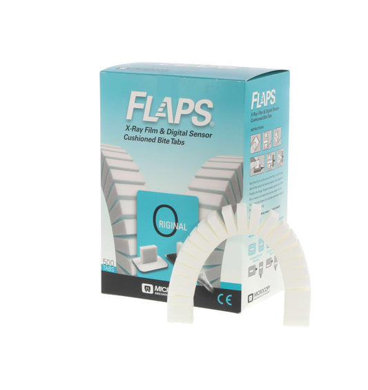 Flaps Cushioned Bite Tabs, Original, 500/Pkg