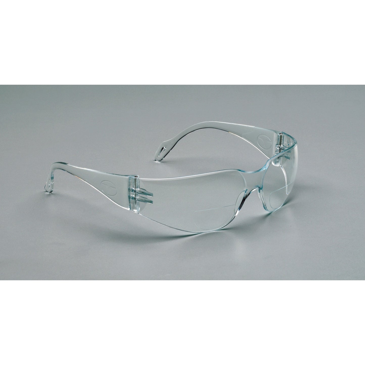 Cool-Wrap Bifocal, Clear Frame, Clear Lens, 1.0 Diopter