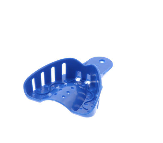 Excellent Disposable Impression Trays, #5 Small-Upper, Royal Blue, (12Pcs/Bag)