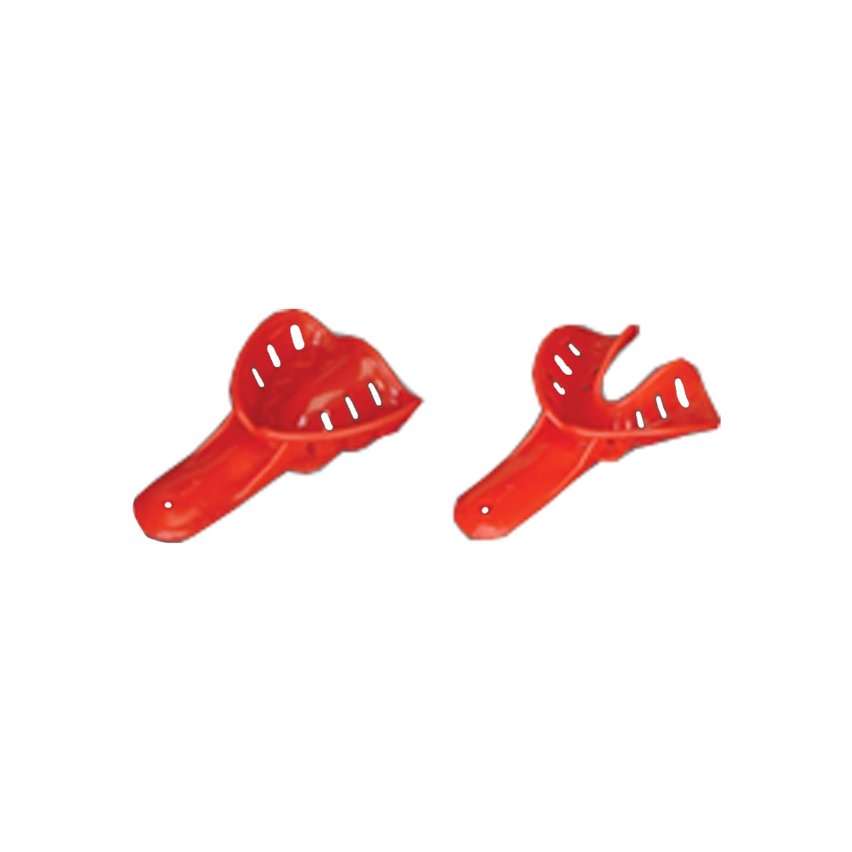 Excellent-Colors Ortho Impression Trays, #1 Child Small-Lower/Red (50Pcs/Bag)