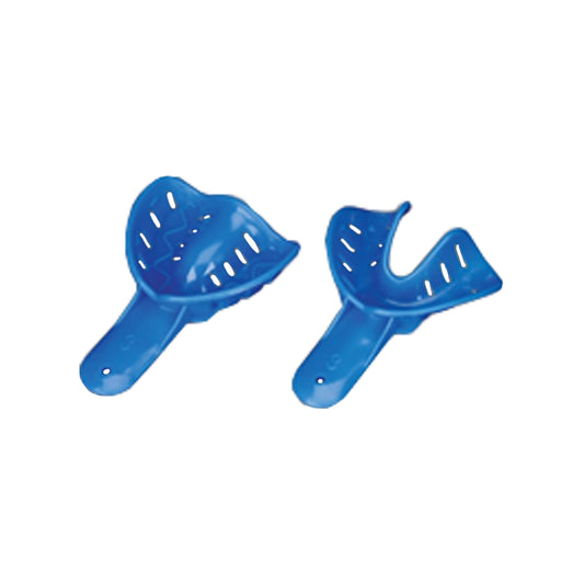 Excellent-Colors Ortho Impression Trays, #3 Child Large-Upper/Blue (50Pcs/Bag)