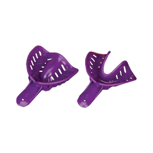 Excellent-Colors Ortho Impression Trays, #6 Adult Large-Upper/Purple (50Pcs/Bag)