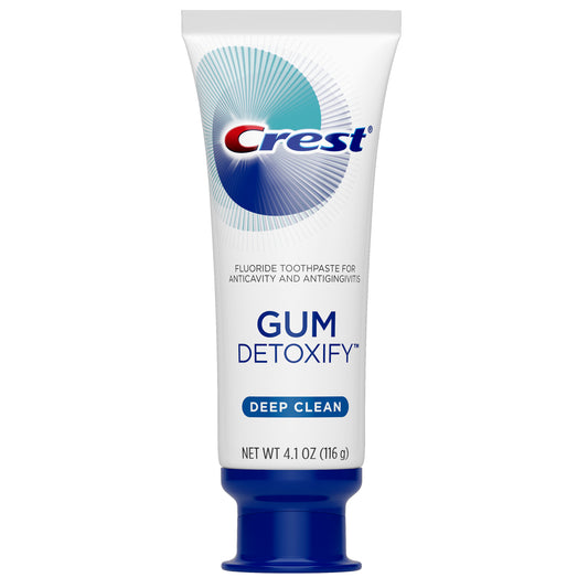 Crest Gum Detoxify Toothpaste, 4.1oz. Tubes, 24/Case