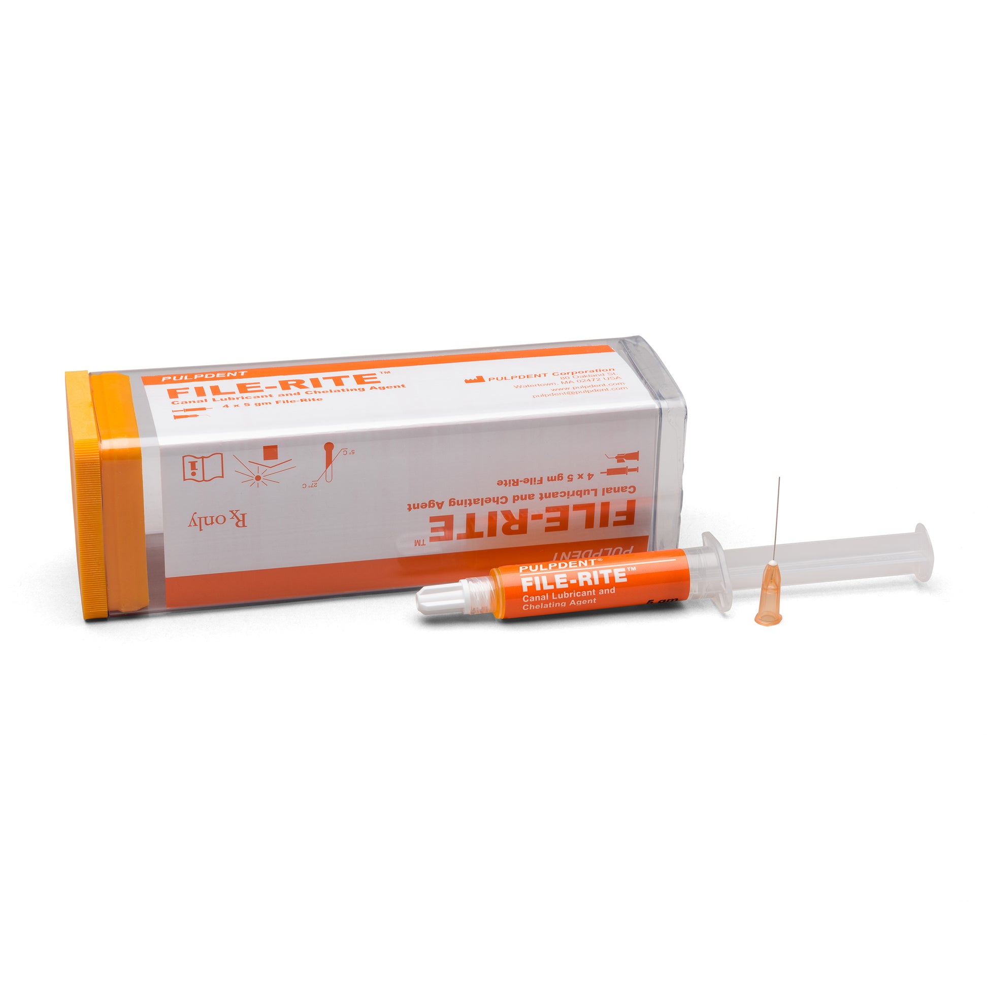 File-Rite - Canal Lubricant And Chelating Agent, KIT: 4 x 5 gm syringes File-Rite