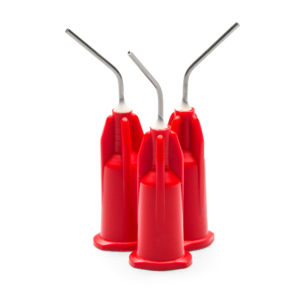 Applicator Tips - Red, 23 ga X 1/2, prebent tips - pkg. 20