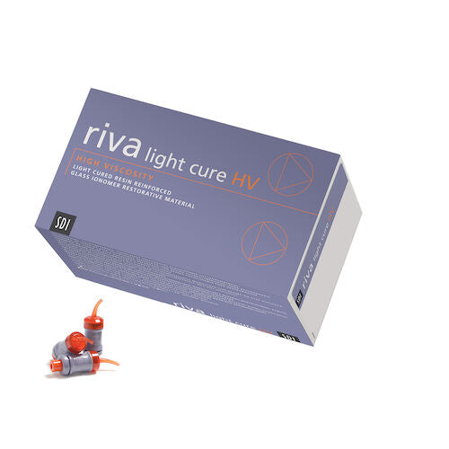 Riva Light Cure HV Capsules, Shade A3.5 Dark Yellow, 50/bx
