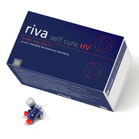 Riva Self Cure HV Capsules, Regular Set, Shade A1 Standard, 50/bx