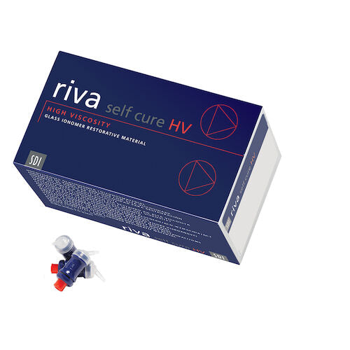 Riva Self Cure HV Capsules, Regular Set, Shade A2 Universal, 50/bx