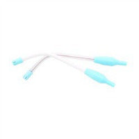 Safe-Flo Saliva Ejector, SAFE-FLO Saliva Ejector with one-way valve - White, 100/bag