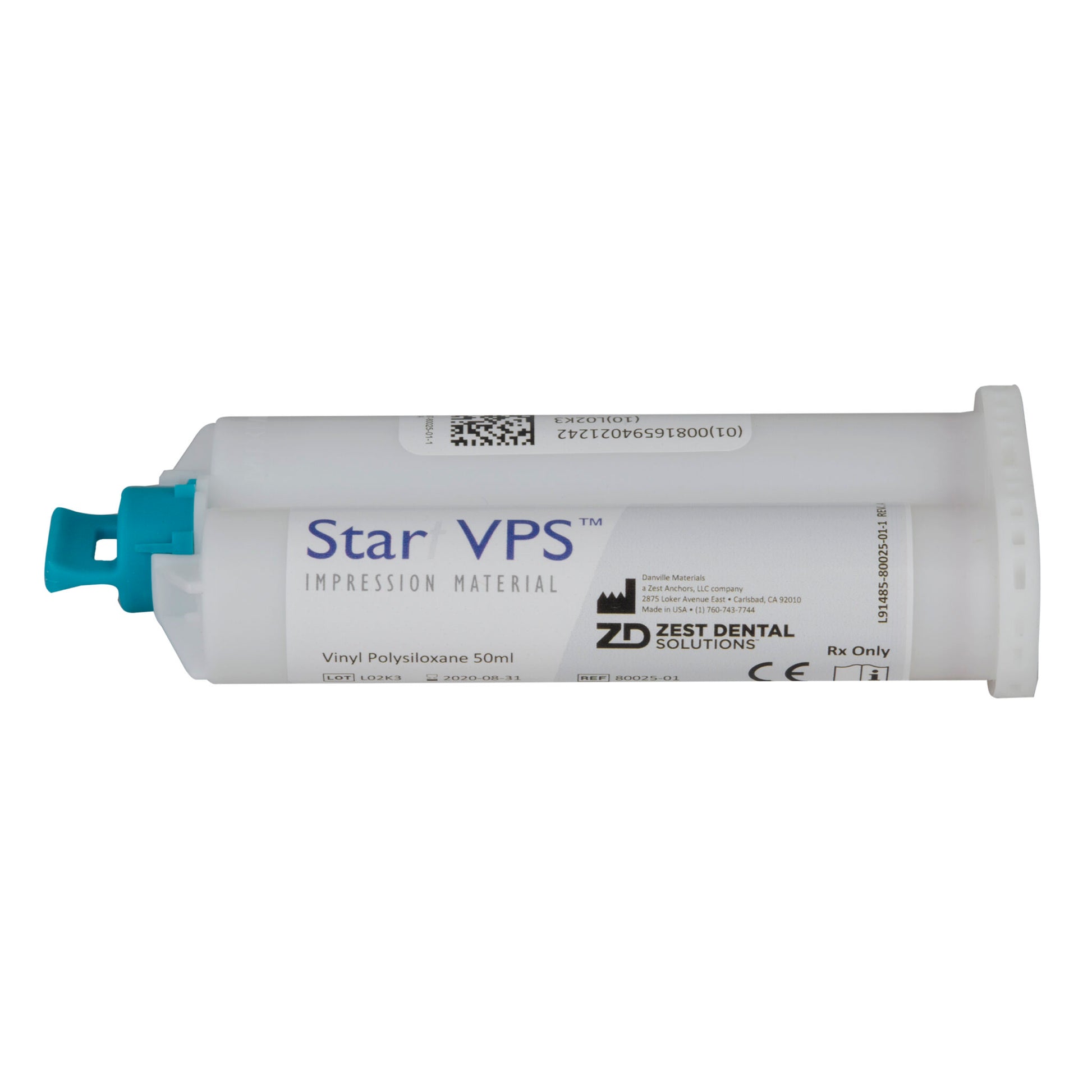 Start VPS - Regular Setting Time,  Clear Bite (50 ml Cartridges), 4 pack, 12 Automix Tips