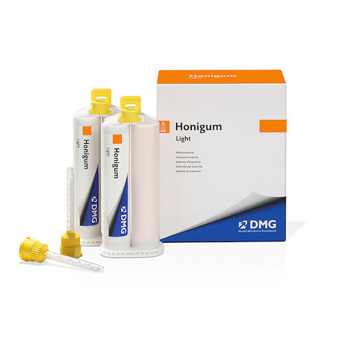 Honigum Light (2-50ml Cartridges, 10 Automix and Intra-Oral Tips)