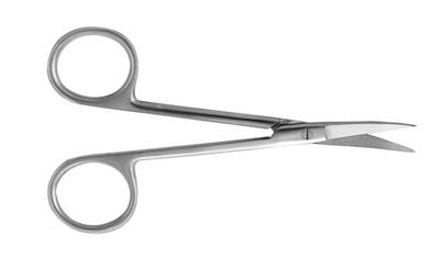 Wagner Scissor 4.75"" Cvd Serr, J&J Instruments #12-345