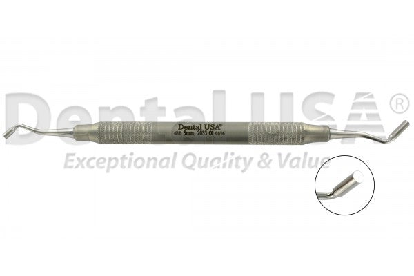 Implant Graft Packer 3.3/4Mm Flat