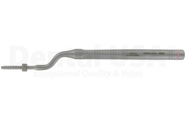 Osteotome 3.5Mm (4-6-8-10-13-16-18-20-23-26Mm) Convex, Long Angle Offset With Key