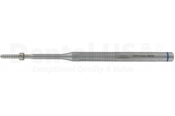 Osteotome 4.3Mm (4-6-8-10-13-16-18-20-23-26Mm) Convex, Long Angle Str With Key