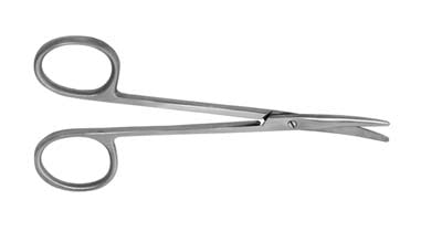 Strabismus Scissor 4.5"" Cvd, J&J Instruments #22-1555