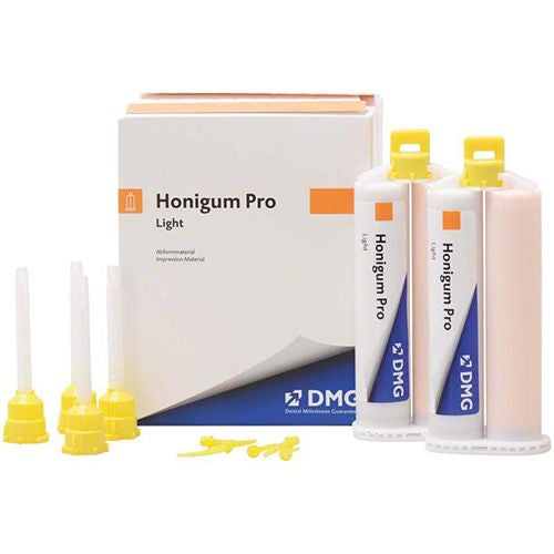 Honigum Pro Light (2-50ml Cartridges, 10 Automix Tips)