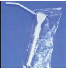 Barrier Sleeves - Syringe sleeve w/opening, Blue, 2 1/2" x 10", 500/box