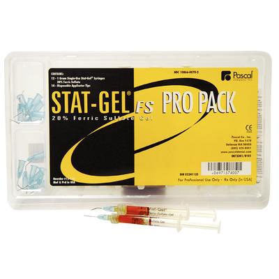 StatGel FS ProPack, Ferric Sulfate Gel, 12 syringes & 12 tips