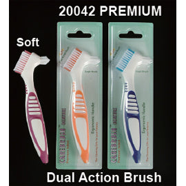 Premium Denture Brushes (12Pcs/Box), Assorted