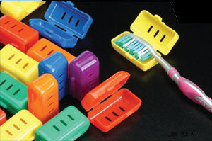 Toothbrush Covers, Assorted Colors (144Pcs/Bag)