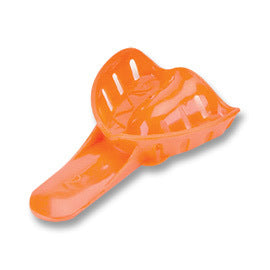 Excellent-Colors Ortho Impression Trays, #2 Child Medium-Upper/Orange (25Pcs/Bag)