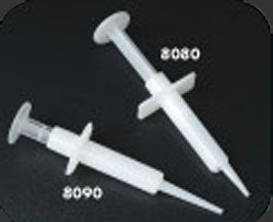 Disposable Impression Syringes, Clear, Bendable Tip (50Set/Box)