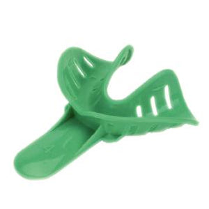 Excellent-Colors Ortho Impression Trays, #4 Adult Small-Lower/Green (25Pcs/Bag)