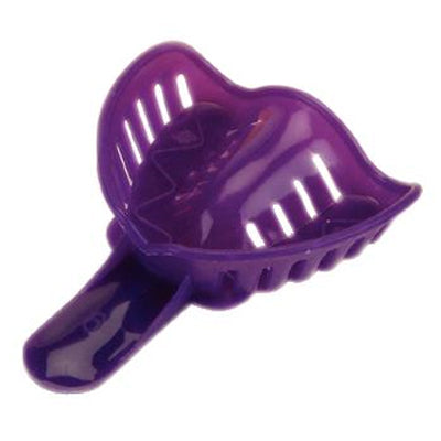 Excellent-Colors Ortho Impression Trays, #6 Adult Large-Upper/Purple (25Pcs/Bag)