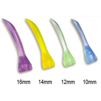 Acuwedges Plastic Wedges, Assorted 4 Sizes (100pcs/box)