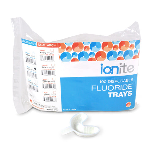 IONITE -Single Arch Tray Medium White x 100