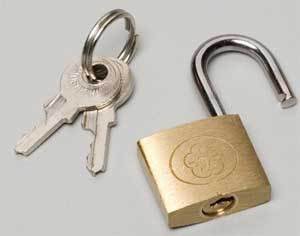 Brass Padlock for #109L