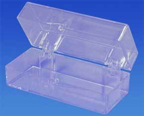 Clear Hinged Box (2 7/8" x 1 3/16" x 1")