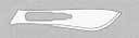 Aspen Surgical -Carbon Steel Blade w/Rib-Back Design, Size 10, 50/bx