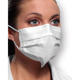 Ultra Sensitive FogFree Earloop w/SecureFit Technology Face Mask, Level 3, White, 40/bx