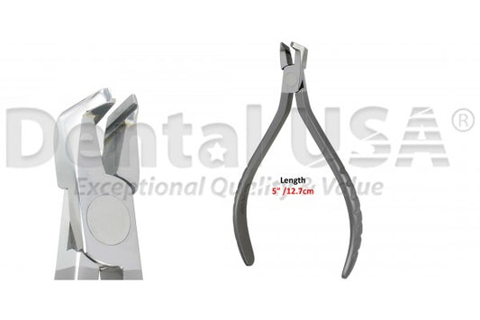 Orthodontic Distal End Cutter T/C Slim W/Safty Hold Max Wire Size .020, 022 X .028 Same As 5601