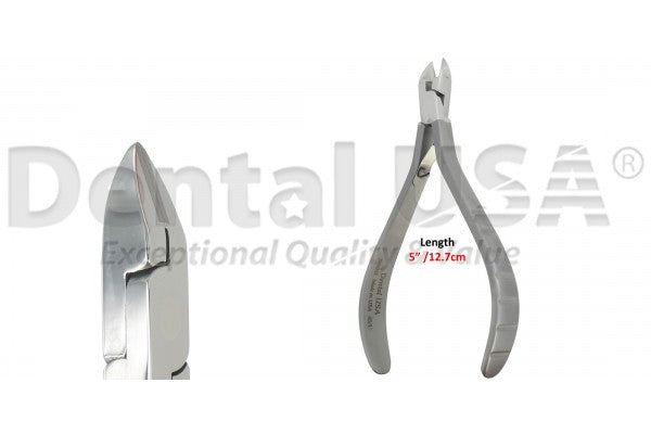 Orthodontic Cutter T/C, Wire Cutter 30 Angled Ligature Cutter Max. Soft Wire .020