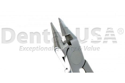 Orthodontic Plier Bird Beak With Soft Wire Cutter (2 Groove)