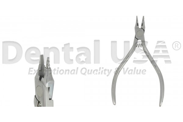 Orthodontic Tweed Loop Forming Plier (Three Barrel) Cust 0.12"-0.16"