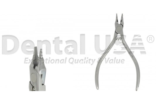 Orthodontic Tweed Loop Forming Plier (Three Barrel) Cust 0.12"-0.16"