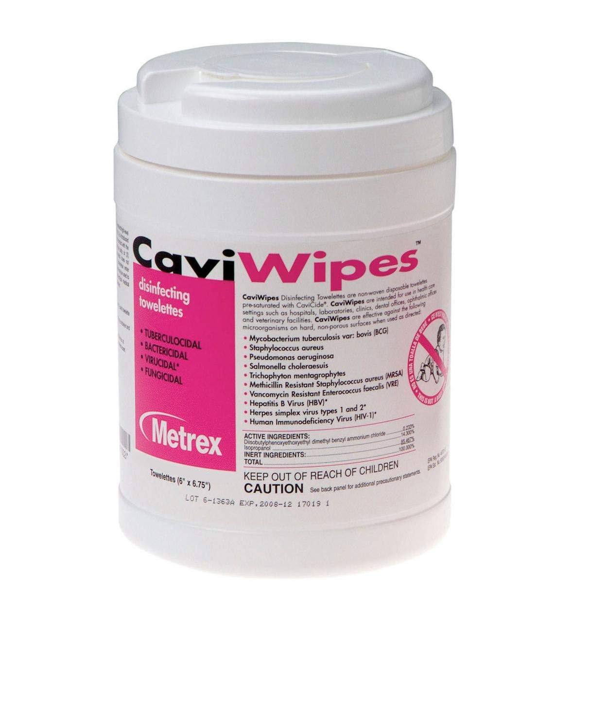 CaviWipes Disinfecting Towelettes