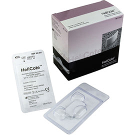 HeliCOTE Collagen Wound Dressing, 3/4" x 1.5" (1.9cm x 3.8cm), Sterile. 10/pk
