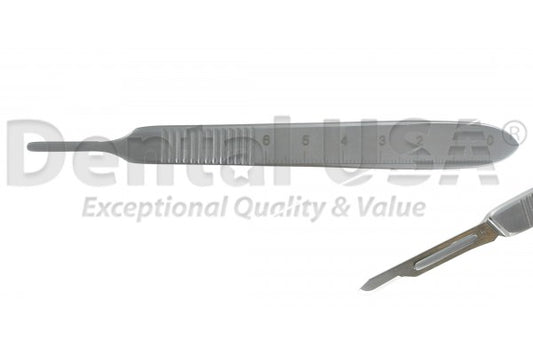 Scalpel Handle 3G,Flat,Measurement