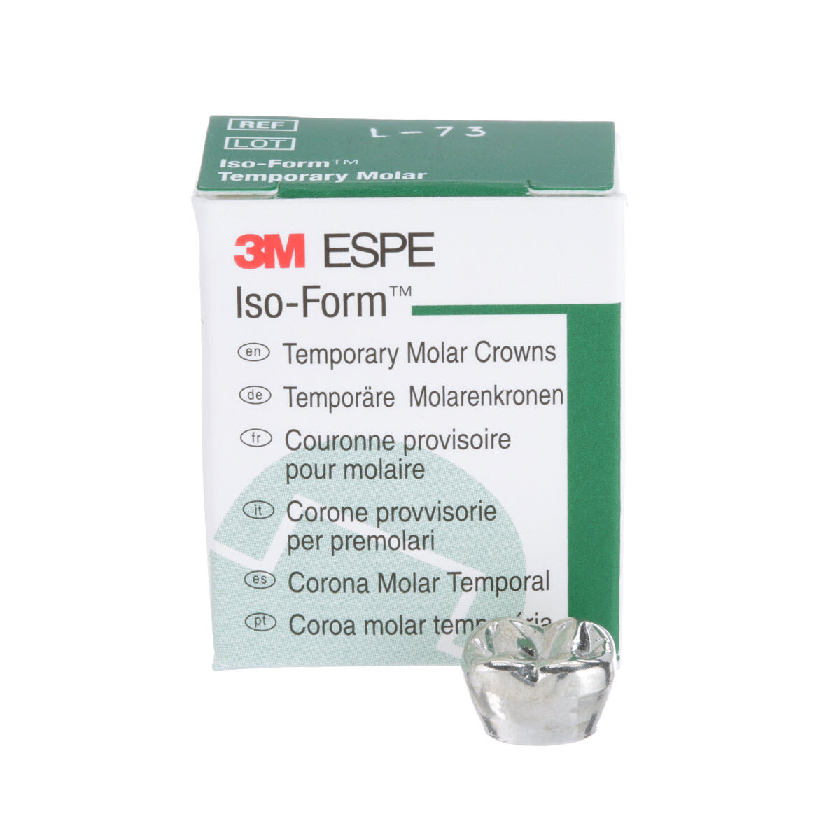 3M Iso-Form Crowns, ISO-Form Molar Set, 64 Crowns – Supply Doc Inc.