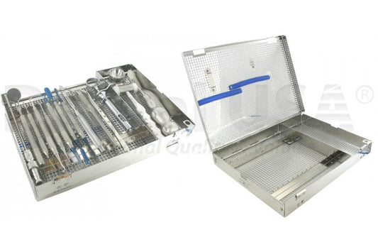 Surgical Cassettes 15 Hold With Accessory Rack 8" L X 11" W X 1 1/4" D (275 X 203 X 31)