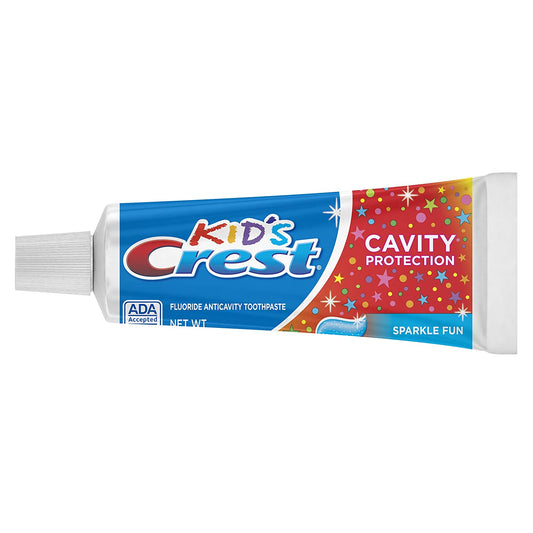 Crest Kid's Sparkle Toothpaste, 0.85oz. 72/Pkg