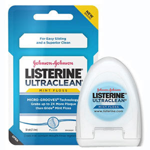 Listerine Ultra Clean Mint Floss, 5 yds