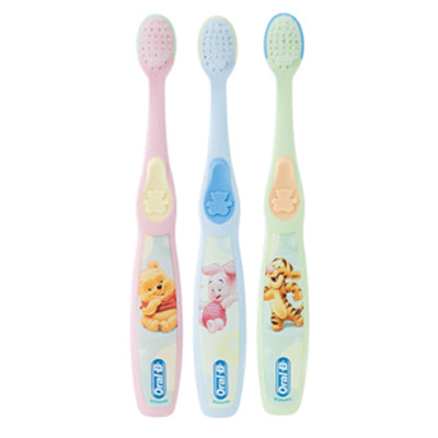 Stage 1 Toothbrushes, Winnie the Pooh, 6/Pkg