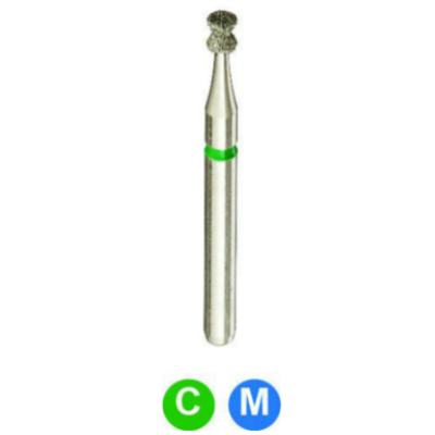 Dental Ree 813/014 Medium, Multi-Use Diamond Burs, 5/Pkg