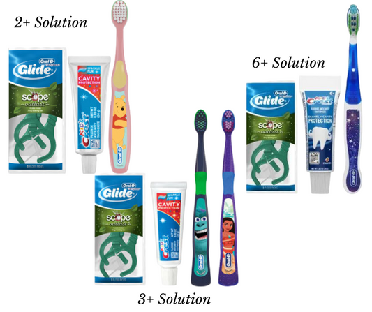 Kids Solution Manual Toothbrush Bundles
